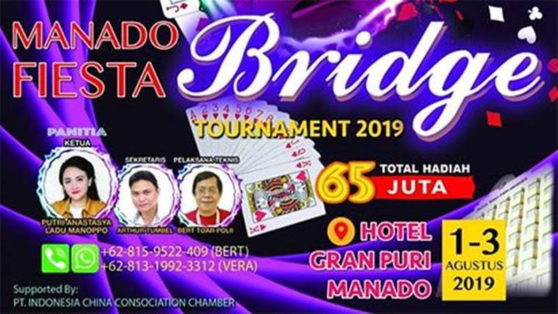 Manado Fiesta Bridge Tournament 2019