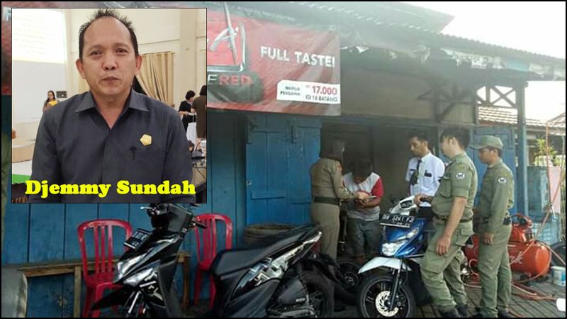 Penertiban Trotoar oleh Sat Pol PP Diapresiasi DPRD Tomohon