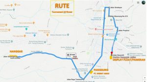 Besok Simulasi ToF, Jalur Jalan Utama di Tomohon Ditutup Sementara