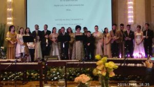 Di Manila, Begini Perayaan Syukur HUT Pernikahan Kel Sarundajang-Laoh Tambuwun ke-50