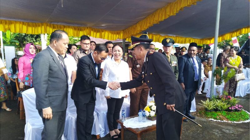 Ketua DPRD Hadiri Peringatan HUT Bhayangkara di Polres Tomohon