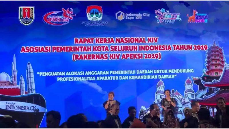 Rakernas XIV Apeksi 2019 Dimulai, Ini Pesan Tjahjo Kumolo