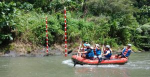 Genjot Pariwisata Minahasa, Pemuda Sonder Gelar Lomba Arung Jeram