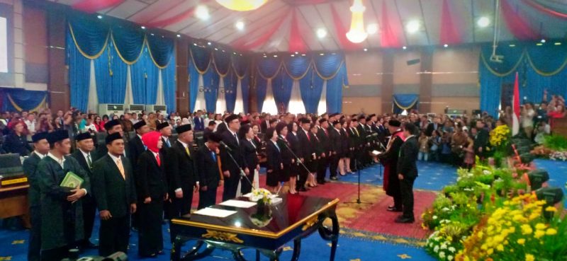Dilantik Ketua PN, 40 Anggota DPRD Manado 2019-2024 Resmi Bertugas