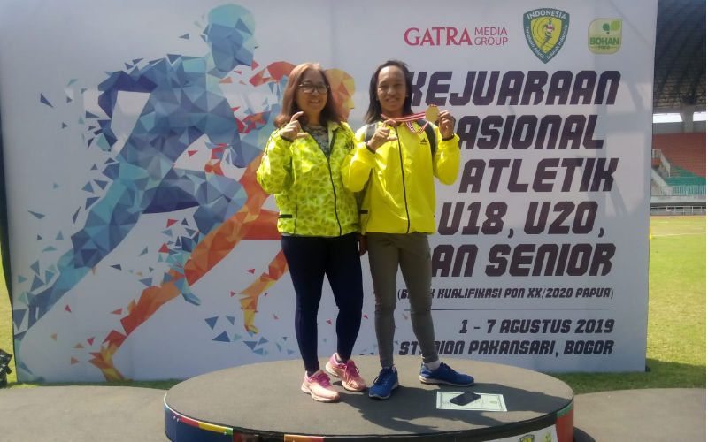 Kejurnas Atletik: Valentine Lonteng Juarai Lari 200 Meter Putri U18