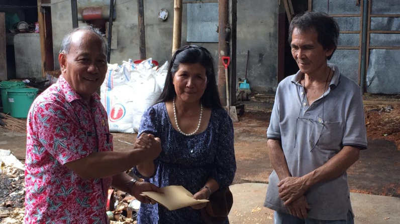 Korban Kebakaran Tounkuramber Terima Bantuan