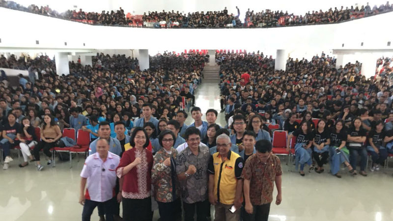 Selesai KKT di Bolaang Mongondow, Bupati Yasti Sampaikan Ini Kepada Mahasiswa Unsrat