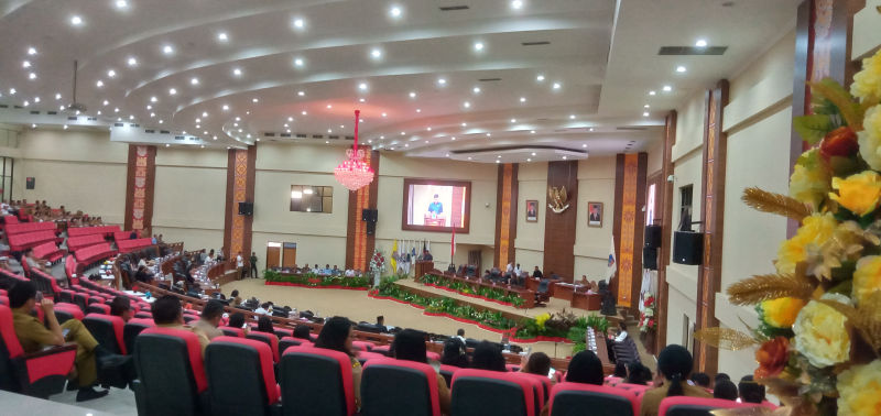 Fraksi-fraksi DPRD Sulut Setujui Ranperda APBD-P Sulut 2019
