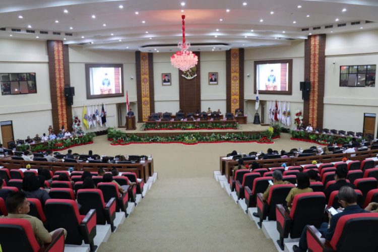Paripurna Ranperda Perubahan APBD Sulut 2019, Enam Fraksi DPRD Setujui Dibahas Lebih Lanjut