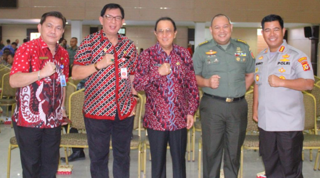 Royke Roring Ikuti Rakorda Pengendalian Kebakaran Hutan dan Lahan