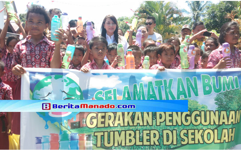 Selamatkan Bumi, Gerakan Penggunaan Tumbler di Sekolah Minsel