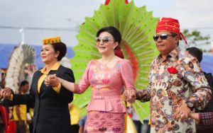 Bupati Christiany Paruntu Apresiasi Festival Danau Poso 2019