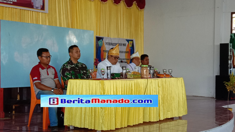 Masyarakat Nustab Terima Aspirasi Dari Pemkab Sangihe