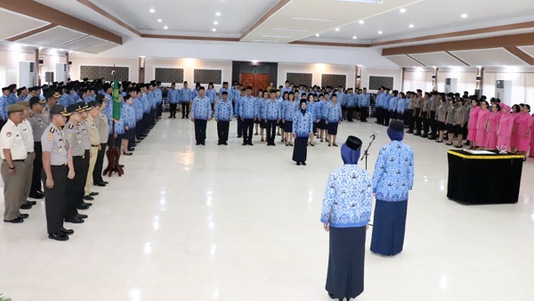 Dewan Pengurus Korpri Polda Sulut Masa Bakti 2019-2024 Dikukuhkan