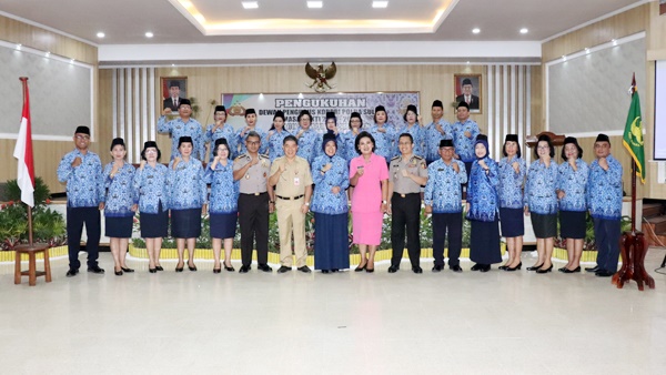 Dewan Pengurus Korpri Polda Sulut Masa Bakti 2019-2024 Dikukuhkan