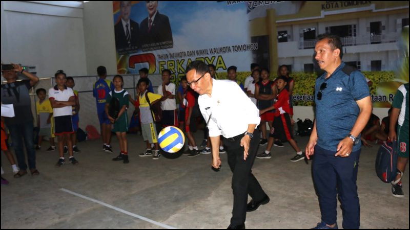 Liga Pelajar di Kota Tomohon Resmi Bergulir