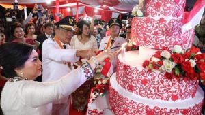 Ramah Tamah dengan Veteran, Olly Dondokambey Irup Upacara Bendera HUT Kemerdekaan