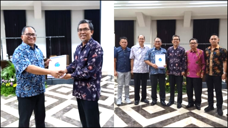 Pertama di Sulut, Peta Revisi RTRW Tomohon Dapat Rekomendasi BIG