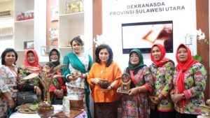 Dipimpin Rita Dondokambey, Dekranasda Sulut Pamerkan Ini di Ajang Kerajinan Nasional