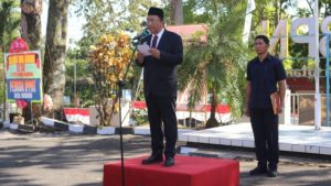 Edwin Silangen Bacakan Sambutan Menteri Sofyan Djalil