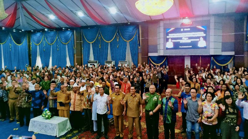 Gelar Tatap Muka Dengan BKSAUA, FKUB, Pimpinan Golongan Agama, Begini Kata Vicky Lumentut