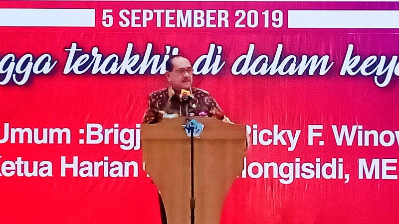 Pesan Olly Dondokambey Pada Peringatan 70 Tahun Gugurnya Robert Wolter Mongisidi