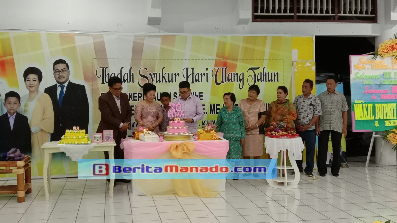 Syukuran HUT ke 58 Bupati Jabes Gaghana