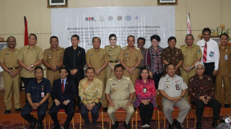 KPK Dorong Pemda se-Sulut Optimalkan Pendapatan dan Manajemen Aset Daerah