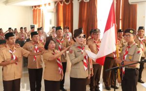 Bupati Christiany Paruntu Ingin Pramuka Semakin Maju di Minsel