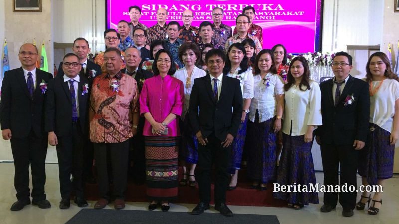 Rektor Ellen Kumaat Hadiri Dies Natalis ke-10 FKM UNSRAT
