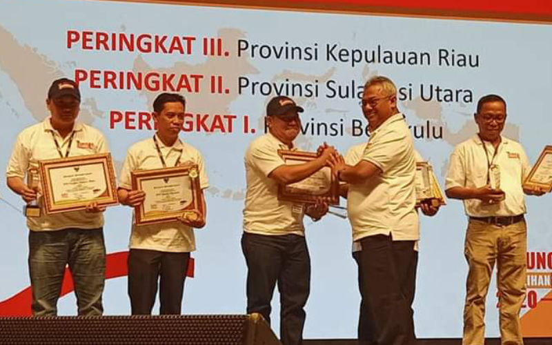Wow! KPU Minsel Terbaik Pertama di Indonesia