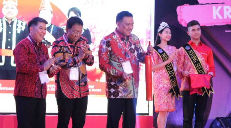 ADVERTORIAL: Royke Roring-Robby Dondokambey Hadiri Pembukaan Sulut Expo 2019 di Jakarta
