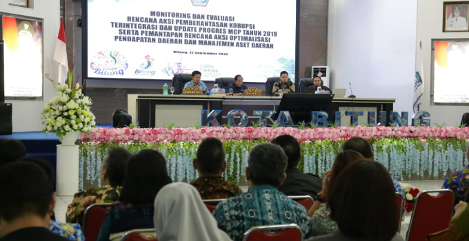 Tim KPK RI Sambangi Pemkot Bitung