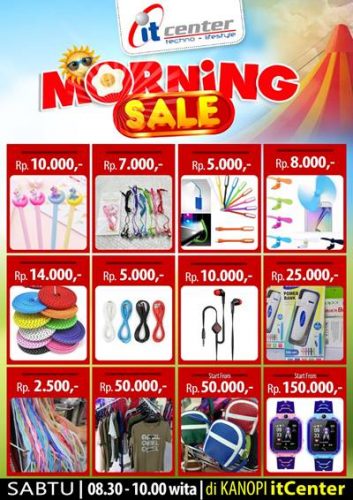 Morning Sale itCenter