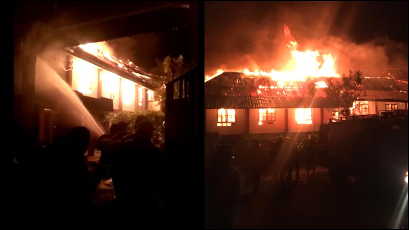 Mess Putri Panti Asuhan Nazaret Tomohon Terbakar