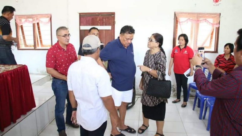 Buka Akses Baru Minut-Minahasa, Olly Dondokambey Sosialisasi di Desa Kuwil