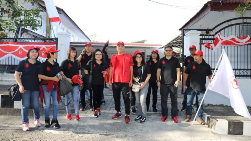 Dilepas Steven Kandouw, Road Show Kemanusiaan PMI Gelar Kegiatan Ini