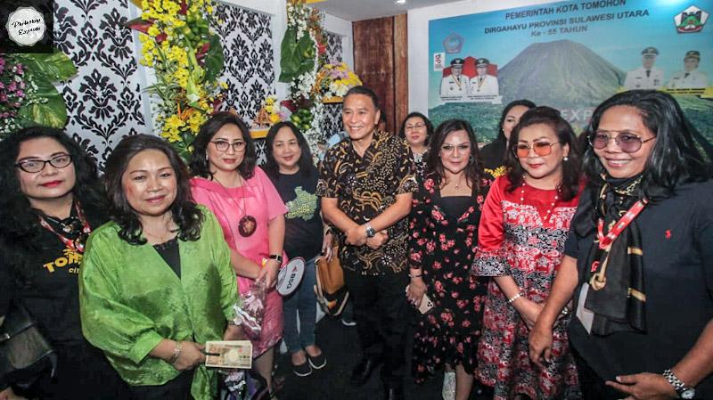 Sulut Expo 2019, Jimmy Eman Terima Kunjungan Ketua Tim Penggerak PKK