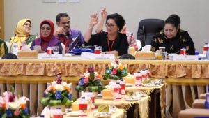 Ketua Dekranasda Sulut Rita Dondokambey Hadiri Rakernas Dekranas 2019 dan Pameran Kriyanusa