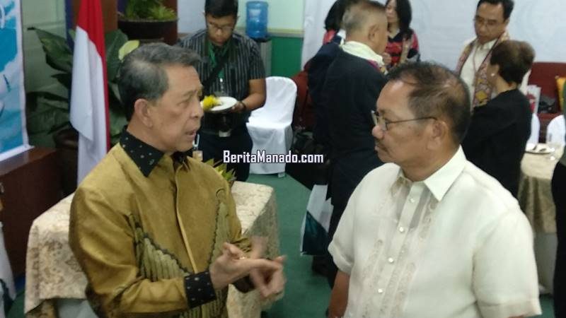 Dubesa Sarundajang bersama Secretary Emmanuel Piñol Chairman Mindanao Development Authority 