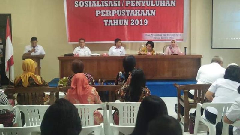 Dipimpin Jani Lukas, Disperpusip Sulut terus Berbenah dan semakin Hebat