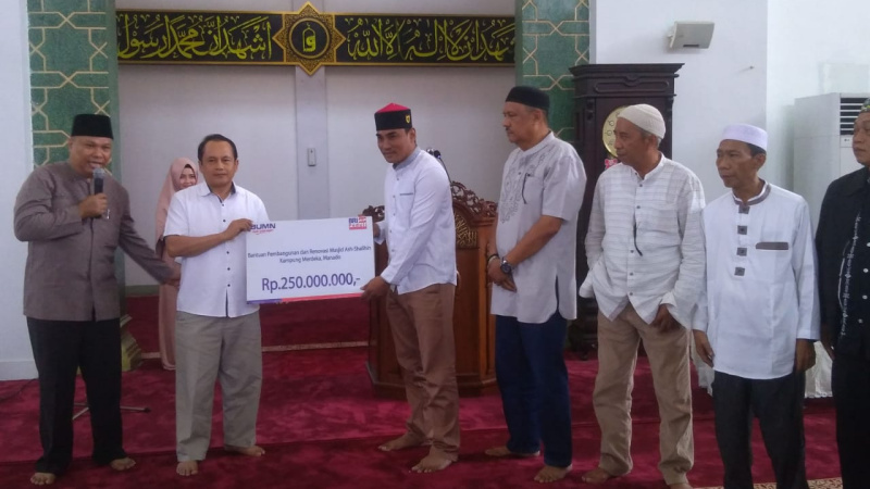 Tokoh Muslim Berkumpul di Masjid Raya Galang Dana Pembangunan Masjid Ash-Shalihin