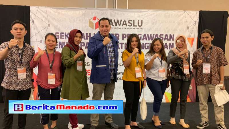 Herwyn Malonda Dampingi Peserta Sekolah Kader Pengawasan Pemilu Partisipatif