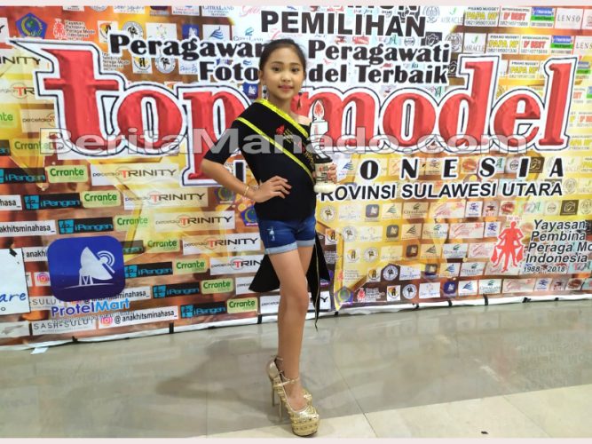 Kasih Langi Siap Wakili Minsel di Lomba Modeling Tingkat Nasional