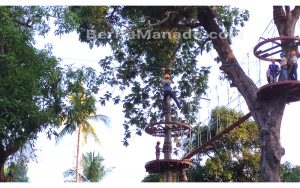Manado Treetop Zipline Park Resmi Hadir di Manado