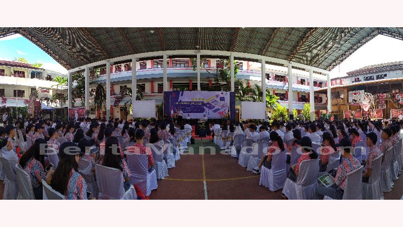 Perhubungan Mengajar Edukasi Ratusan Siswa SMA di Manado
