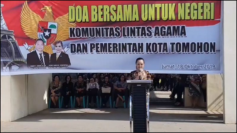 Jelang Pelantikan Presiden, Pemkot Tomohon Gelar Doa Bersama
