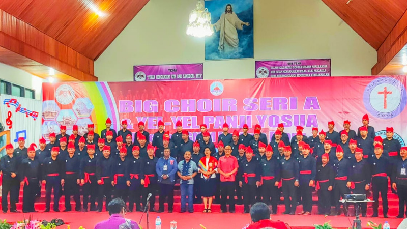 Tampil Memuji Tuhan di Kategori Big Choir, PKB Wanea Raih Nilai 82,67