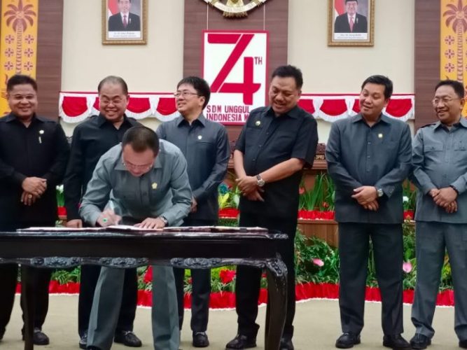 Sah, DPRD Sulut Paripurnakan Perda Pertambangan dan Mineral