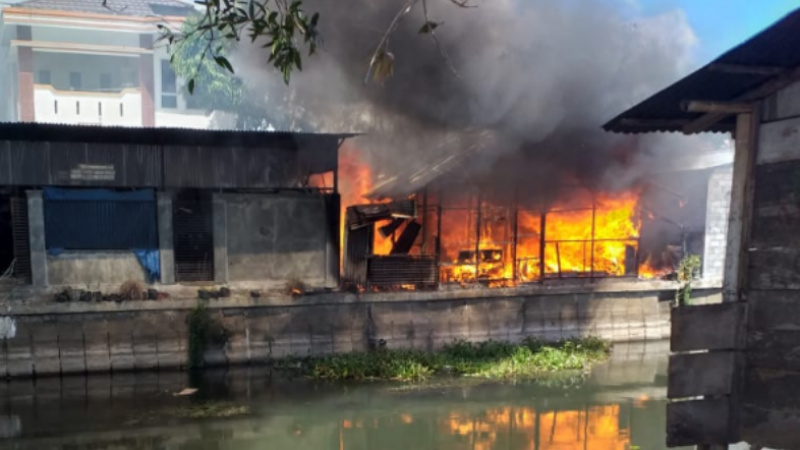 Satu Rumah di Tondano Timur Terbakar